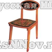 Стул детский с хохломской росписью 3 ростовая категория
