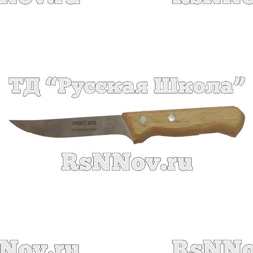 Нож для овощей 100/210 мм "Ретро" с дерев. ручкой, упак. 10 шт. арт. С-705б/С-391/С-391б