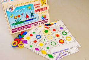 Игровой набор Фребеля "Цвет и форма" (серия "Эксперимент")