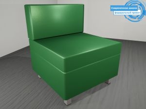 Диван модульный DMK1 "Современная школа" 1-местный (ц. Зеленый)