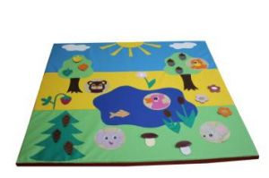 Дидактический коврик "Кто живет в Лесу"